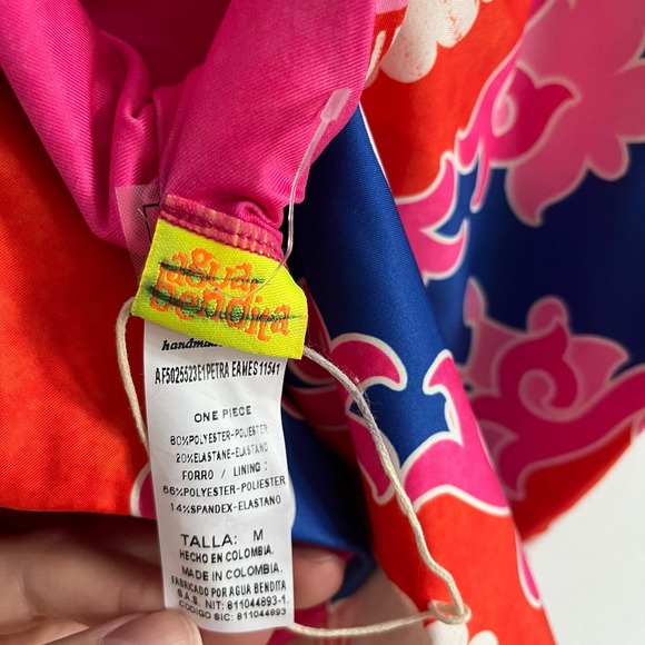 Free People X Agua Bendita• Petra One Piece Swimwuit Beaded - Picture 8 of 12